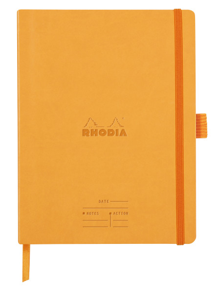 Rhodia Meeting Notebook - A5 - Orange